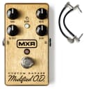 MXR M77 Custom Badass Modified Overdrive Distortion Effects Pedal w/ Patch Cables