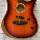 Fender American Acoustasonic Stratocaster Acoustic Guitar, Sunburst - DEMO