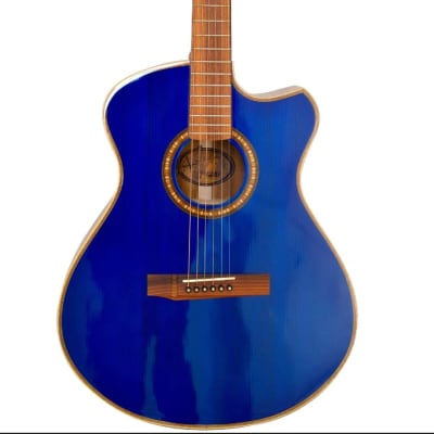 Andrew White Guitars Freja 1023 BSB (Blue) With Hard Case 2022 - BLUE GLOSS for sale