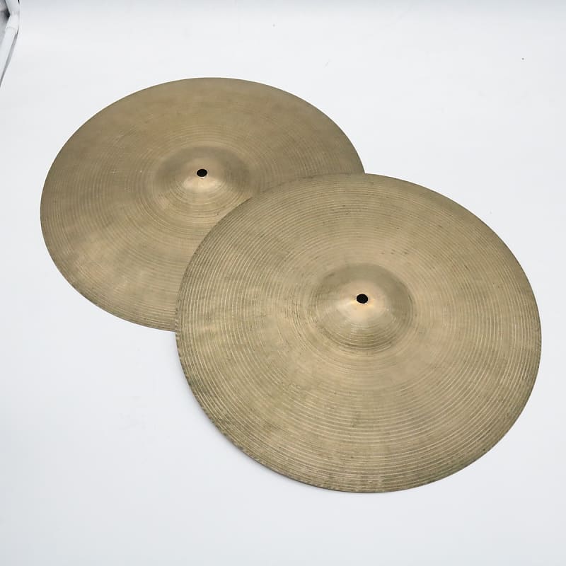 ZILDJIAN Istanbul K Intermediate Stamp (1959-1966) Hihats 14