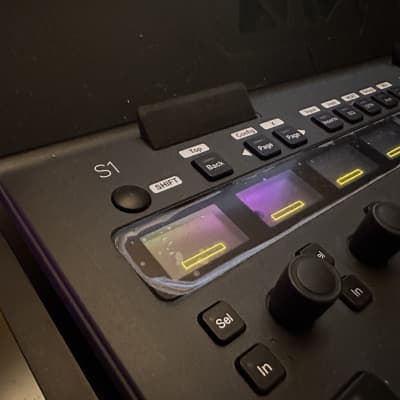 Avid S1 8-Fader EUCON Desktop Pro Tools Control Surface 2019 - 2020 - Black image 3
