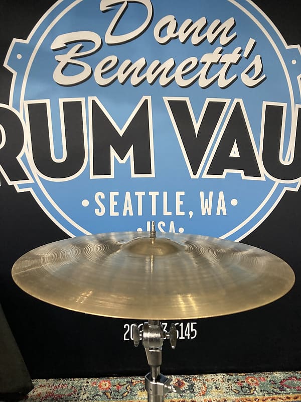 Zildjian Bun E. Carlos, Cheap Trick, 20" Vintage A Medium Ride Cymbal, Brilliant, Signed! (#9) 1960s - Brilliant image 1