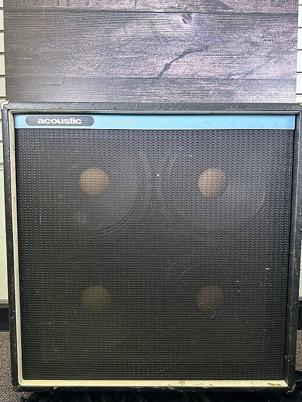 Acoustic 403 Guitar Cabinet (Philadelphia, PA) | Reverb