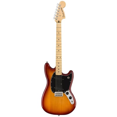Fender Player Mustang Electric Guitar Sienna Sunburst image 3