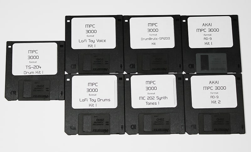 Akai MPC 3000 OS Upgrade Operating System | Floppy Disk