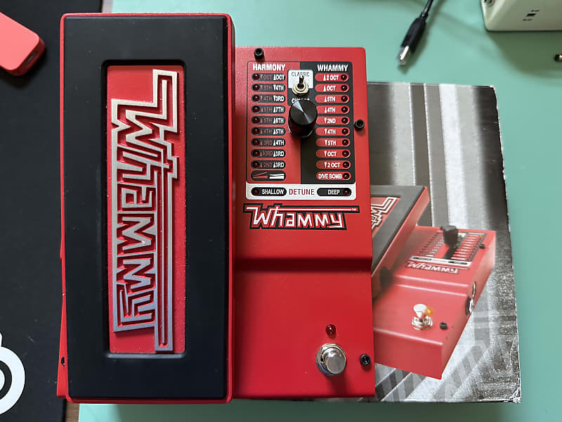 DigiTech Whammy 5 Pitch Shift Pedal 2010s - Red | Reverb