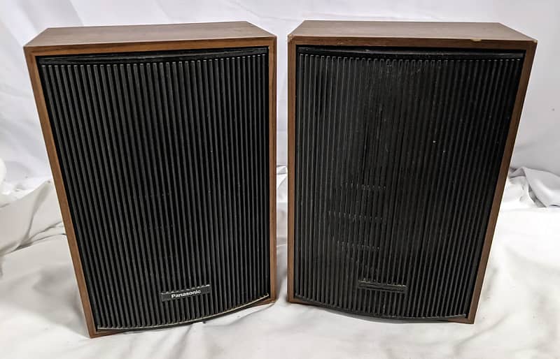 Vintage Panasonic 7820 Bookshelf Speakers Pair- Made In JAPAN | Reverb