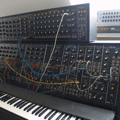 PPG Wolfgang Palm Modular Synthesizer SUPER RARE 1975 Black image 3