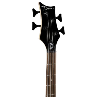 Dean E09M Edge Mahogany Electric Bass Guitar - Natural, E09M SN image 5