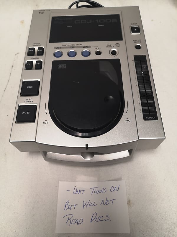 Pioneer CDJ-100S CD Player #2153 Unit Powers On, Does NOT