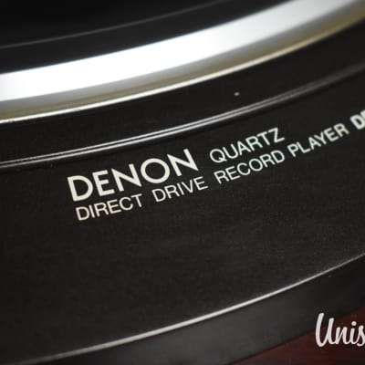 Denon DP-55M quartz  direct  drive record player in very good condition image 8
