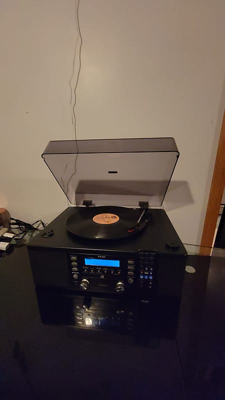 TEAC LP-R400 Turntable CD Recorder and Radio w/Remote&Manual | Reverb