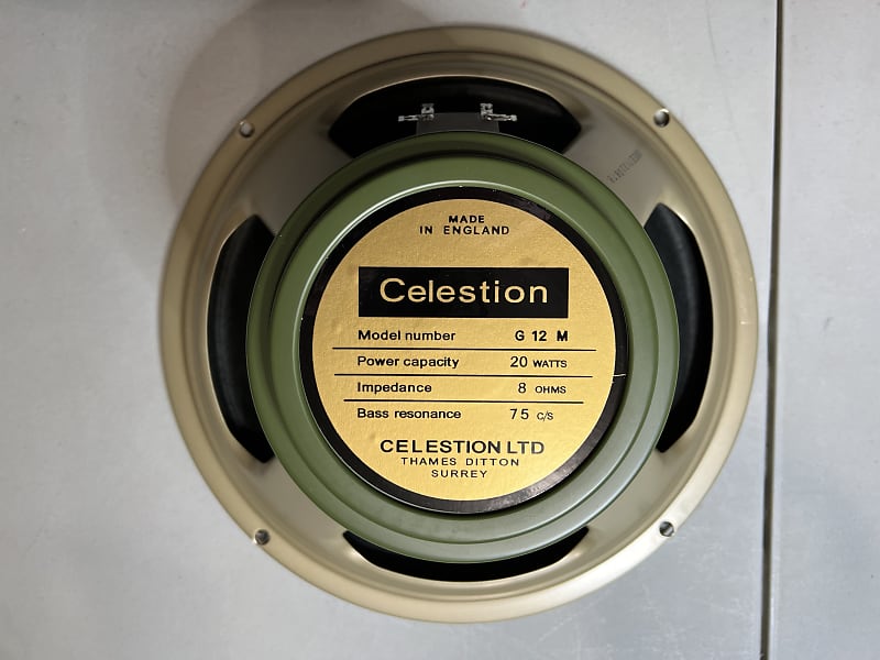 Celestion g12m fashion heritage greenback