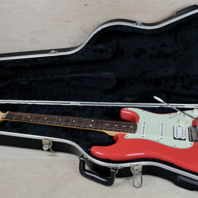 Fender American Special Stratocaster Partscaster HSS Fiesta Red Robert Cray Neck w/ Hard Case image 2