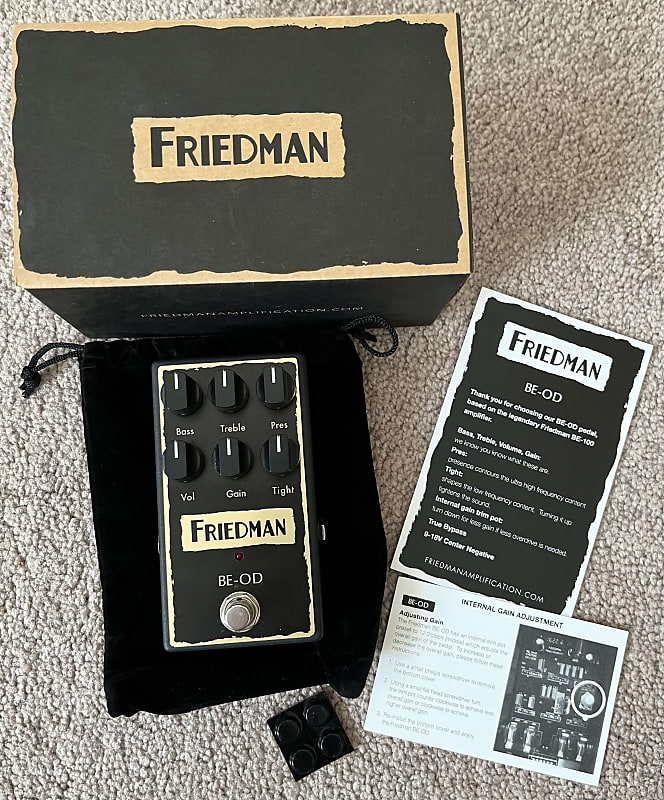 Friedman BE-OD Overdrive | Reverb