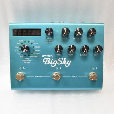 Strymon BigSky リバーブエフェクター Reverb strymon | BigSky MX | リバーブ・エフェクター | 製品情報