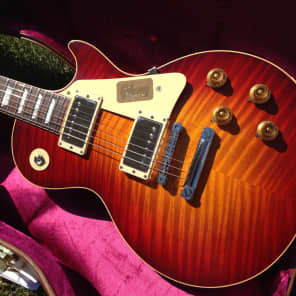 BRAND NEW 2015 TRUE HISTORIC Gibson Les Paul 1959 Custom Shop Guitar in Cherry Sunburst R9 59 image 3