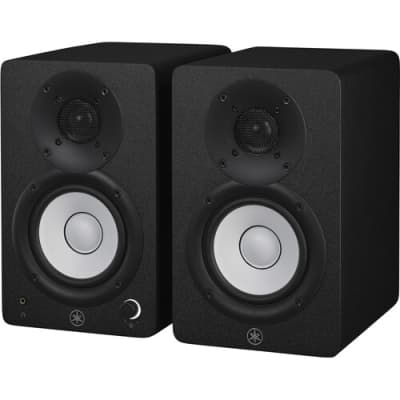 Yamaha HS4 Powered Studio Monitor In Black, Pair (HS4 B) | Reverb