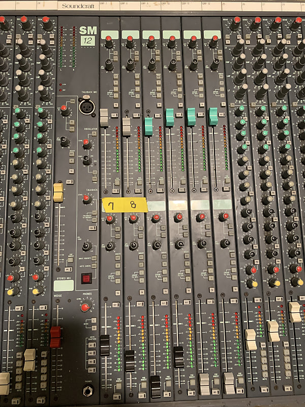 Soundcraft SM12 40-Channel Live/Studio Mixing Console | Reverb