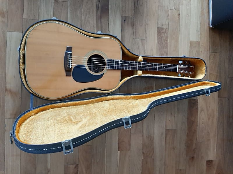 Folk Electric Acoustic Guitar Yamaki Deluxe No.118 Natural