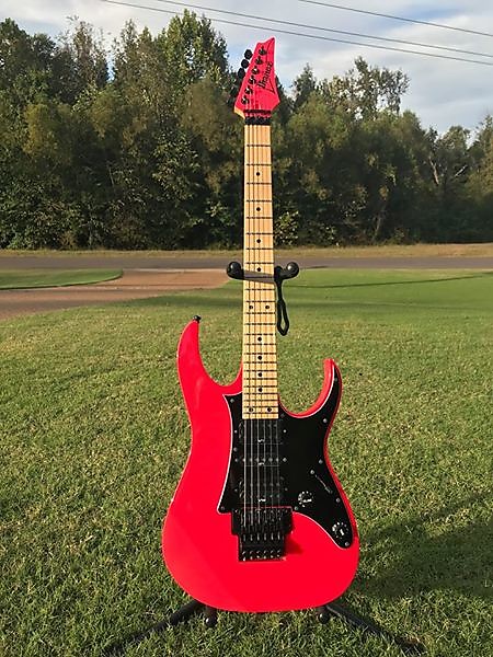 Ibanez RG550 Genesis Road Flare Red Reverb