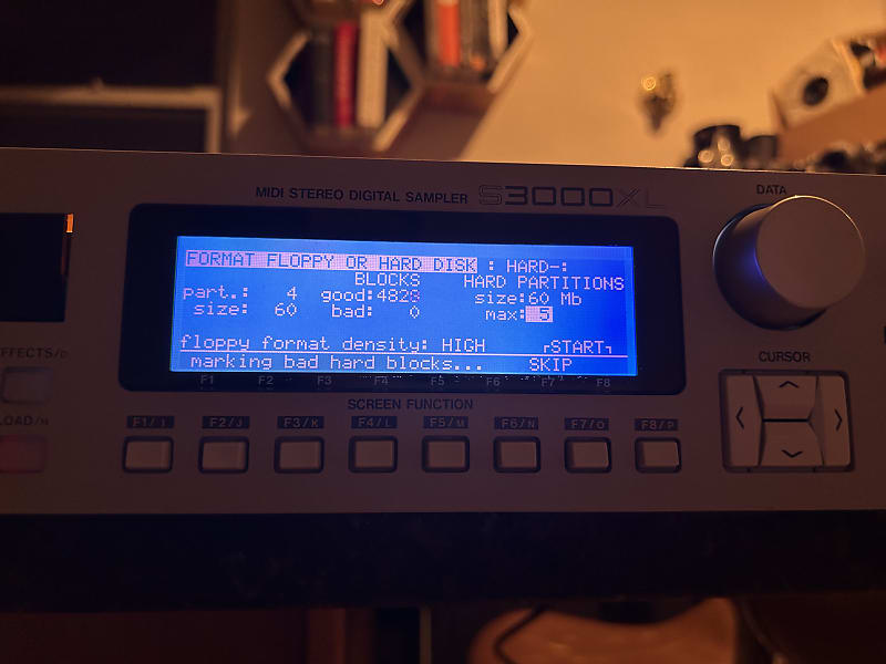 Akai S3000XL MIDI Stereo Digital Sampler 1996