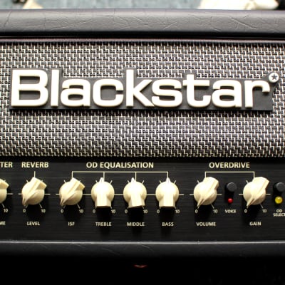 Blackstar HT20RHMKII Studio 20 20W Tube Guitar Amp Head Black w/Footswitch image 1