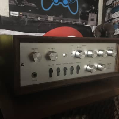 Luxman C-300 Vintage Deluxe Preamp Fully Recapped and