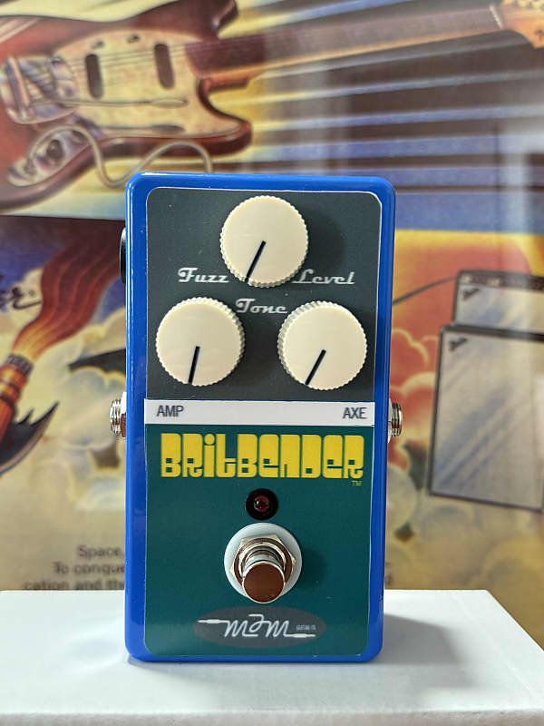 MJM Guitar FX Brit Bender Fuzz 3 Knob | Reverb