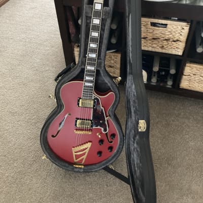 D'Angelico Deluxe SS - Matte Red image 9