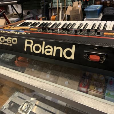 Roland Juno-60 61-Key Polyphonic Synthesizer 1982 - 1984 - Black image 7