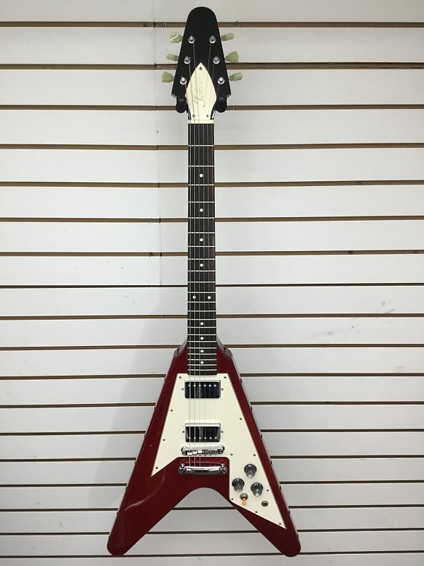 Tokai Flying V Current Fiesta Red | Reverb