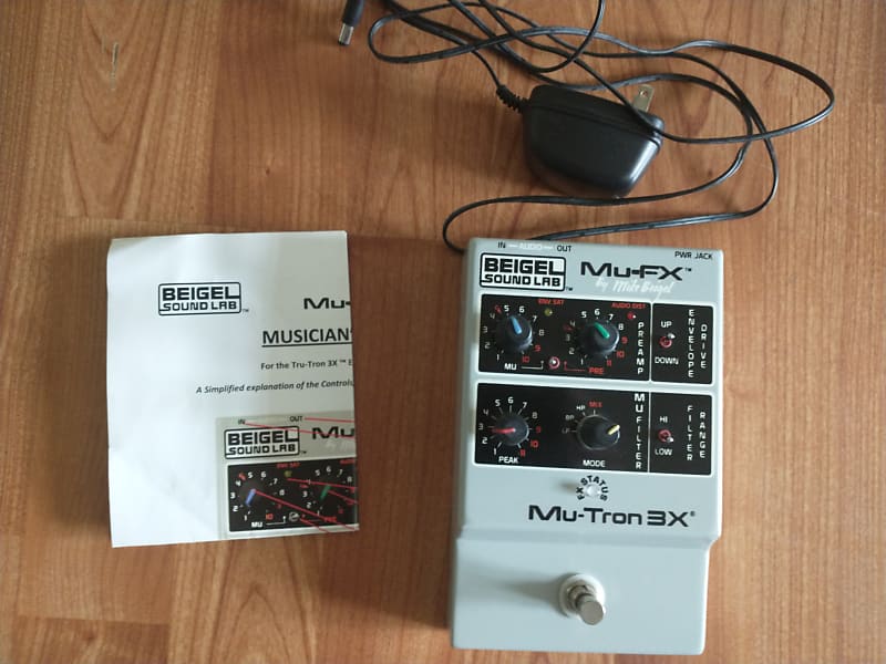 Beigel Sound Lab Tru-Tron3X/Mu-Tron3X. Signed. image 1