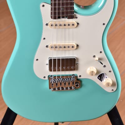 Schecter Traditional Route 66 Kingman HSS Surf Green image 3