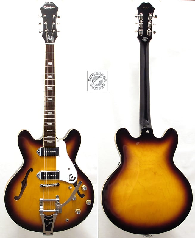 2006 Epiphone Casino, Vintage Sunburst w/Bigsby - and - w