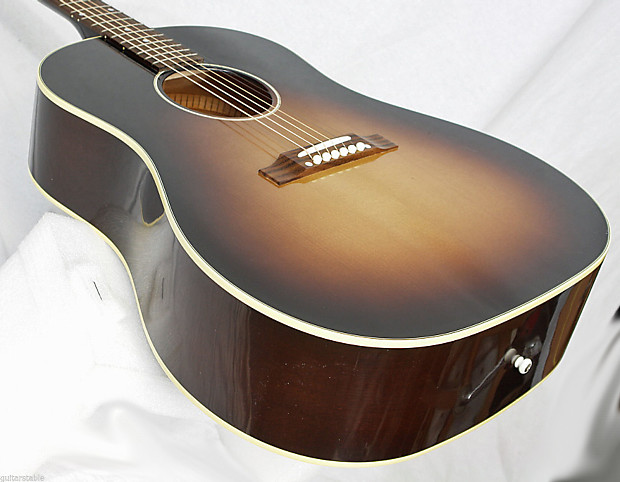 Gibson J-45 True Vintage Sunburst Adirondack Red Spruce Top Great Instrument image 1