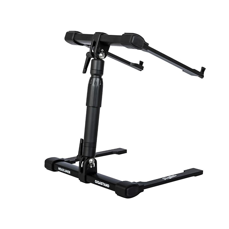 Headliner hl20013 gigastand fully adjustable laptop computer reverb