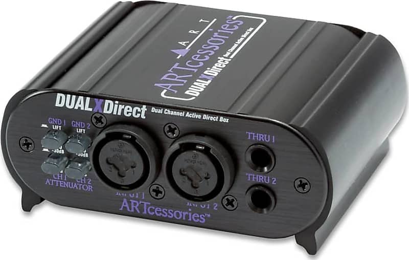 ART dADB Dual Professional Active Direct Box image 1