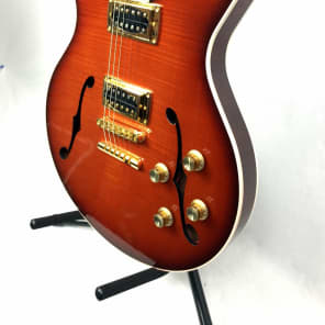First Act Delia Custom Shop Semi-Hollowbody Electric Guitar image 3