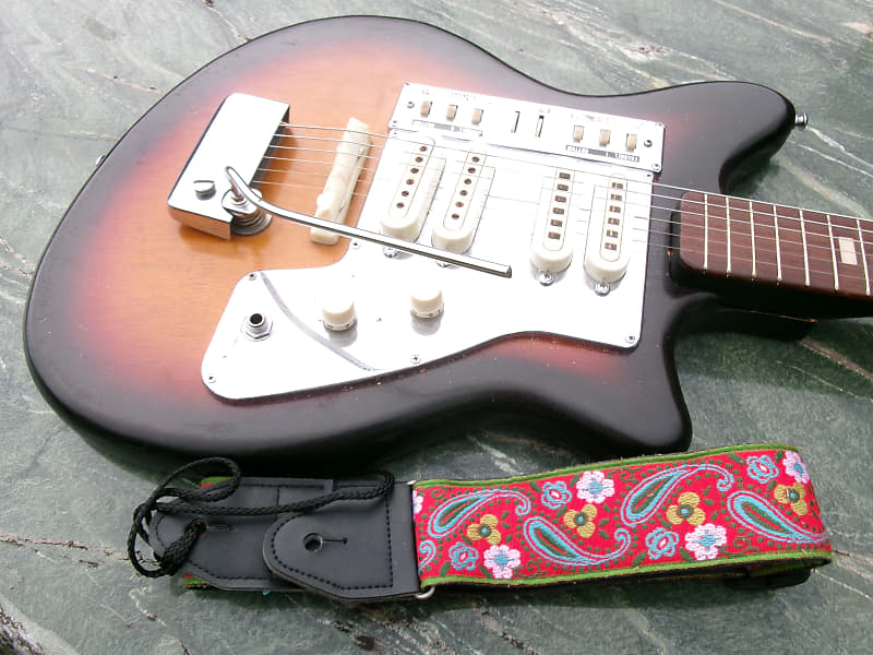 CIRCA 1966 Guyatone LG140-T Japan Vintage Guitar -Bizzare | Reverb