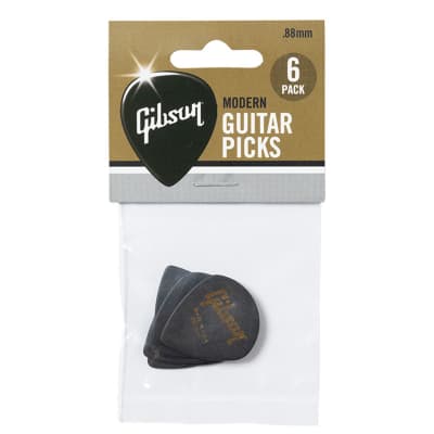 Gibson Modern .88mm Guitar Picks 6 Pack for sale