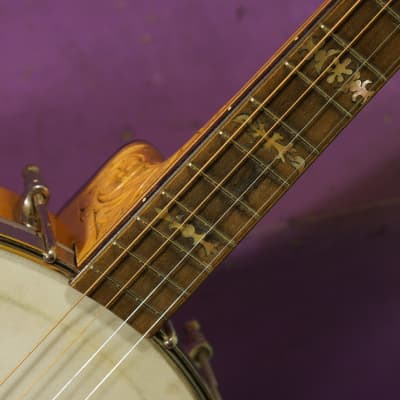 1922 Orpheum Lange No 2 Big-Rim Tenor Banjo (VIDEO! Fresh Work, Ready to Go) image 5