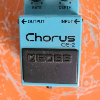 Boss CE-2 Chorus (Black Label) 1980's Blue image 2