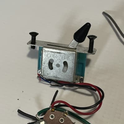 2000's Ibanez RG321MH RG Series Guitar Factory Electronics Wiring, Volume Tone Pot Jack image 6