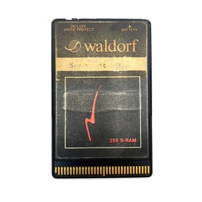 Waldorf Microwave Ram card w/ New internal battery