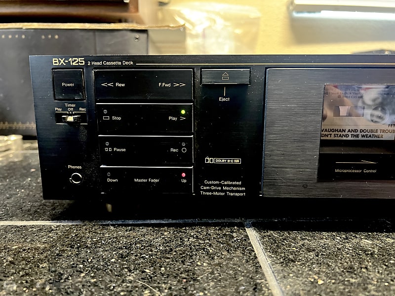 Nakamichi BX-125 Vintage 2-Head Cassette Deck Made in Japan