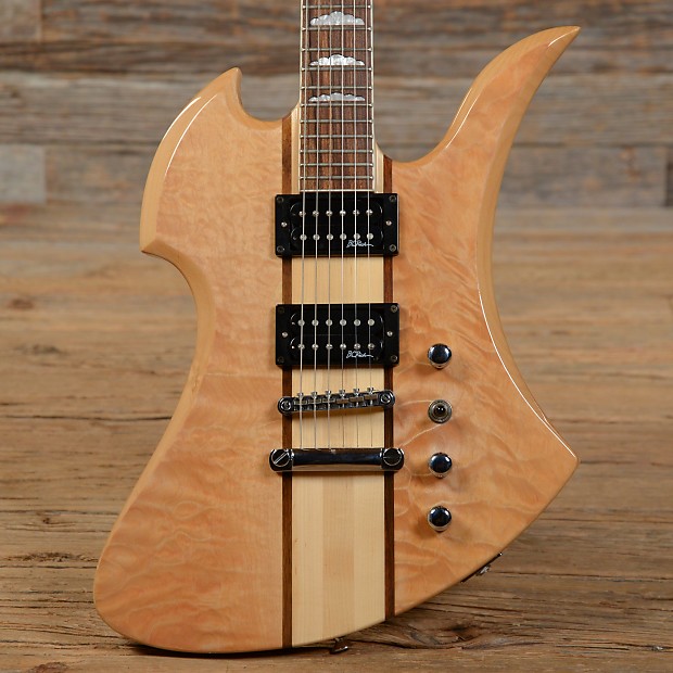 Bc rich mockingbird neck through top