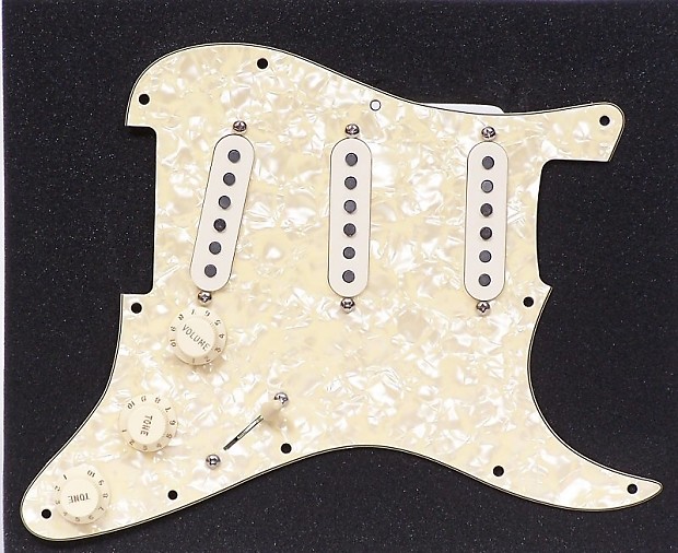 Custom Yngwie Malmsteen Strat Loaded Pickguard DiMarzio HS-3