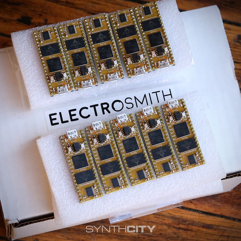 Electro-Smith Daisy Seed 65MB Soldered Chipset (Lot of 10) REV.4 (2020) image 1