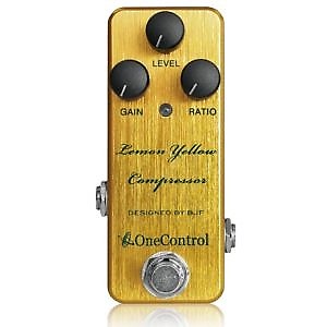One Control Lemon Yellow Compressor 2016 Yellow | Reverb